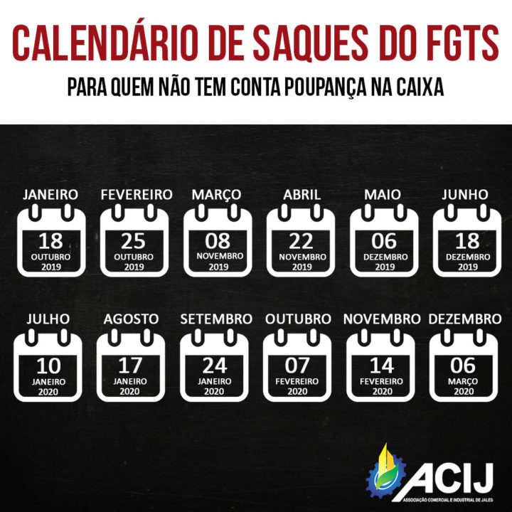 Calendário para saque do FGTS será divulgado até 1º de fevereiro